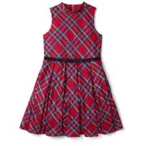 American Girl Pretty Plaid Christmas Dress for Girls